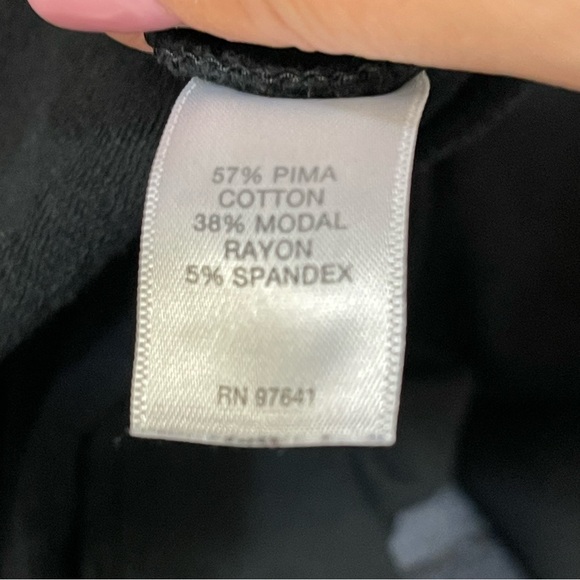 J Jill Pure Jill Pull On Straight Leg Pants Black Stretch Comfort Womens Small - Picture 6 of 7